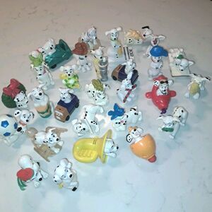 Disney Lot Of 28pcs 101 Dalmations Figures Figurines PVC McDonalds Toys